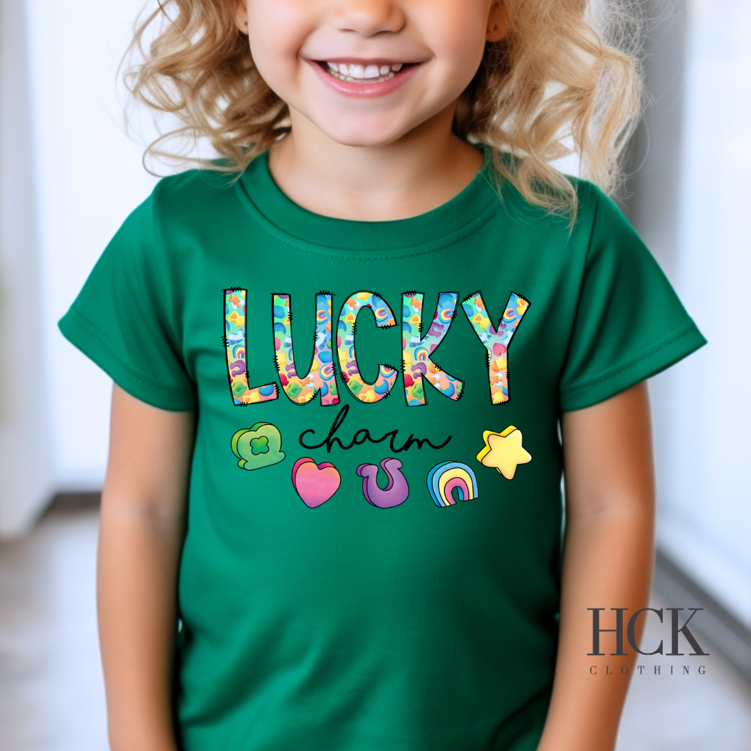 Lucky Charms T-Shirt- 2 COLORS – Hill Country Kids Clothing