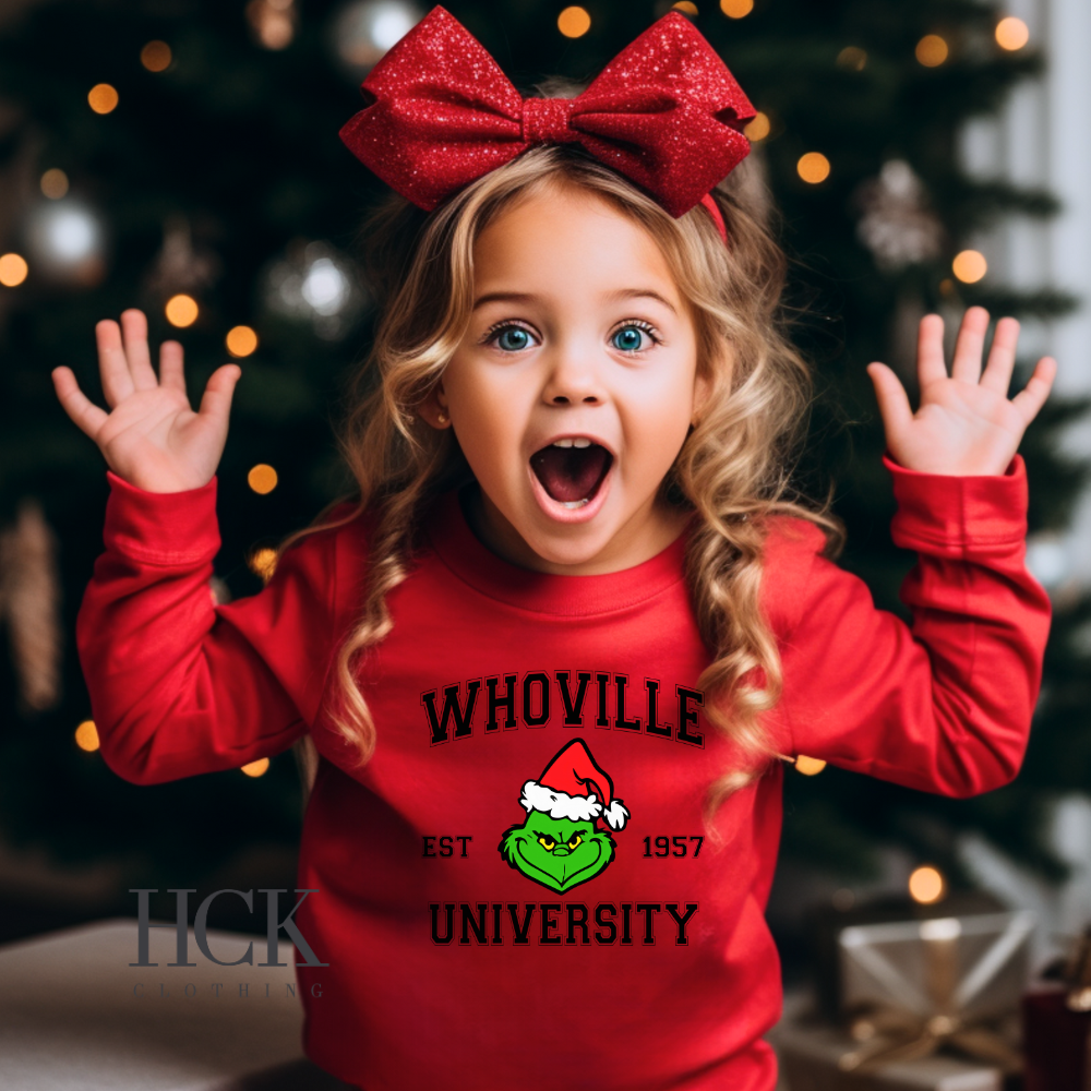 Whoville University Crewneck Sweatshirt